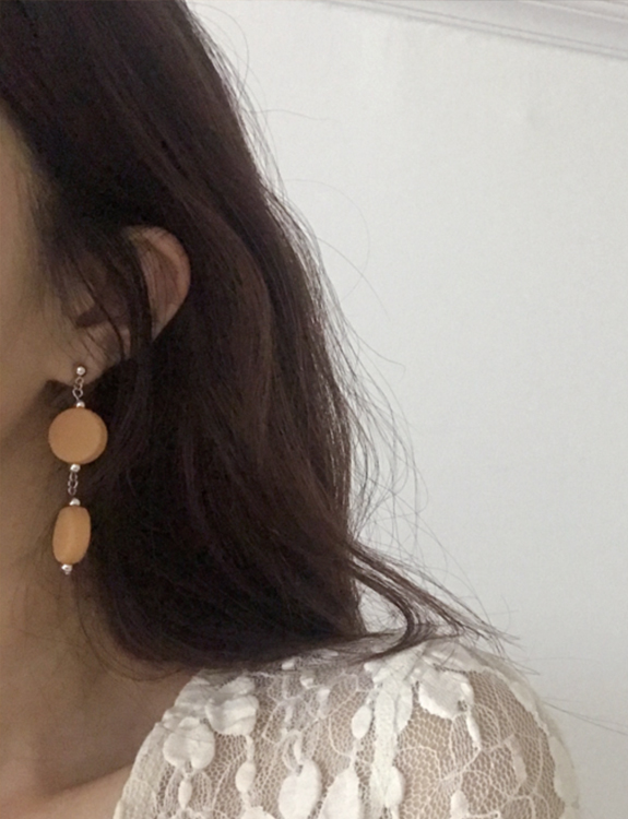 [당일출고] soft color ball earring
